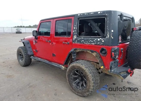 2012 Jeep Wrangler Unlimited Sport from USA, damaged, VIN 1C4BJWDG1CL129903